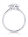 Crislu Jewelry Crislu Solara Ring finished in Pure Platinum Size 7