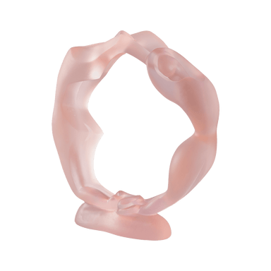 Daum Art Glass Daum Crystal Alliance- Pink