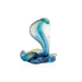 Daum Art Glass Daum Crystal Blue Naja