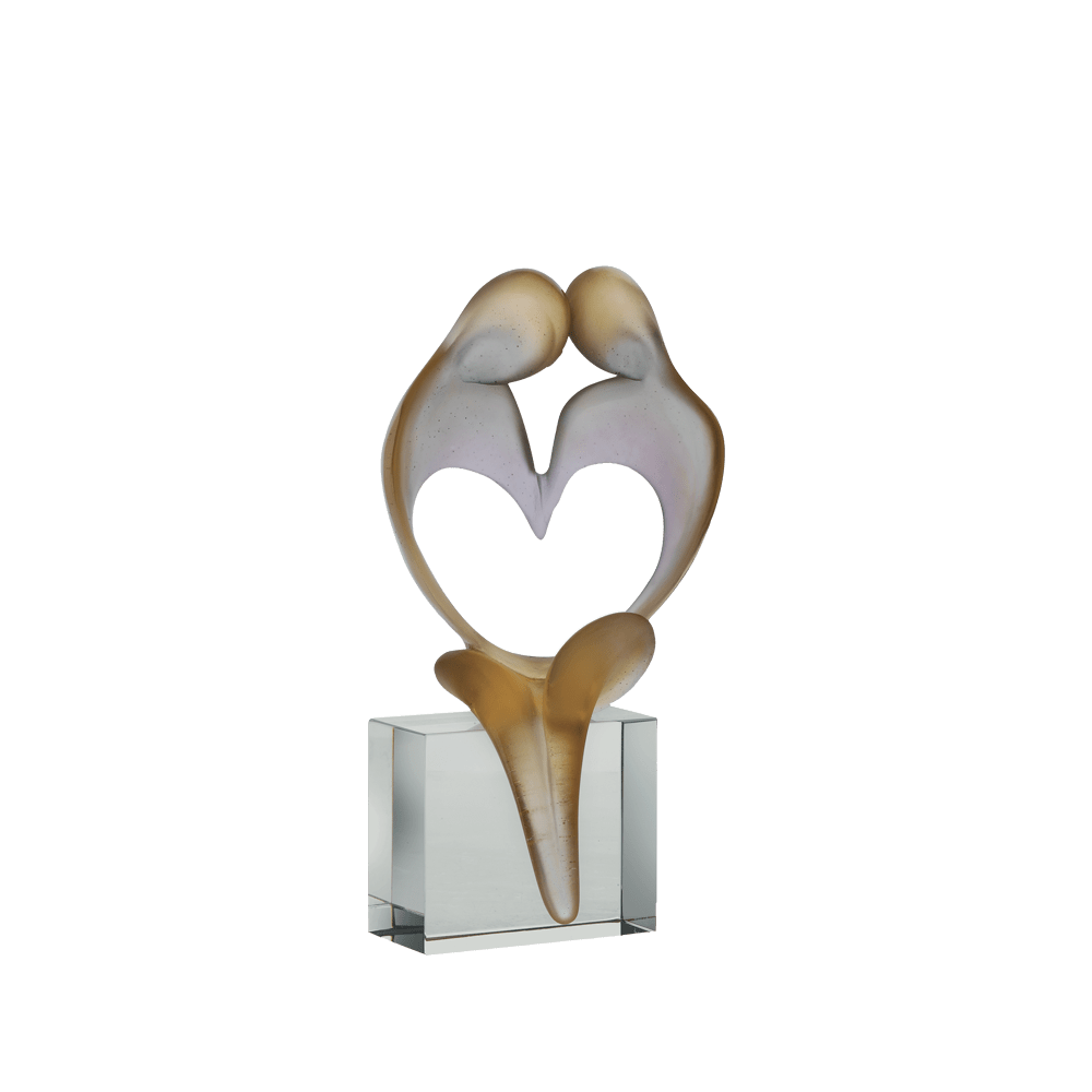 Daum Art Glass Daum Crystal Coeurs 05239