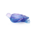 Daum Art Glass Daum Crystal Coral Sea Blue Pink Medium Sea Turtle