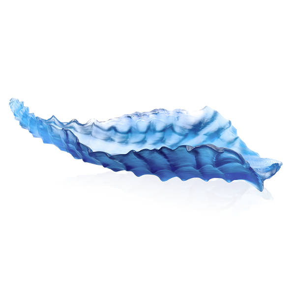 Daum Art Glass Daum Crystal Coral Sea Centerpiece
