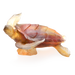 Daum Art Glass Daum Crystal Coral Sea Large Amber Grey Sea Turtle