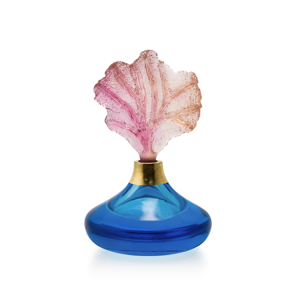 Daum Art Glass Daum Crystal Coral Sea Perfume Bottle