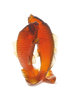Daum Art Glass Daum Crystal Fish Golden Carps