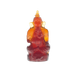Daum Art Glass Daum Crystal Ganesha - Dark Amber