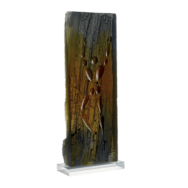 Daum Art Glass Daum Crystal Homme En Blanc