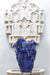 Daum Art Glass Daum Crystal Horse Vase - Blue