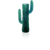Daum Crystal Jardin de Cactus Green Vase by Emilio Robba