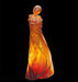 Daum Art Glass Daum Crystal L'Hiver en Soi - Amber