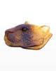 Daum Art Glass Daum Crystal Leopard Tray