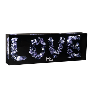 Daum Art Glass Daum Crystal Love By Richard Woleck & Jean-françois Bollié 99ex