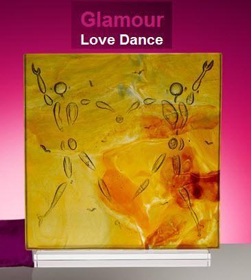 Daum Art Glass Daum Crystal Love Dance