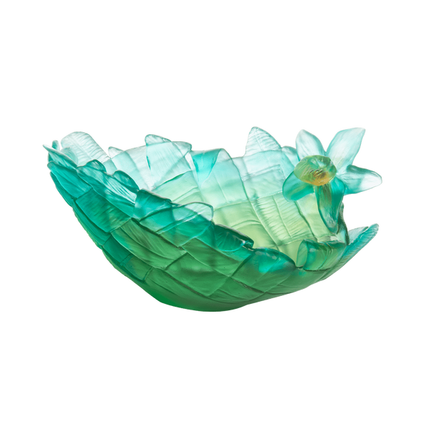Daum Art Glass Daum Crystal Medium Bowl Tressage