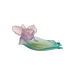 Daum Art Glass Daum Crystal Orchid Ornamental Dish