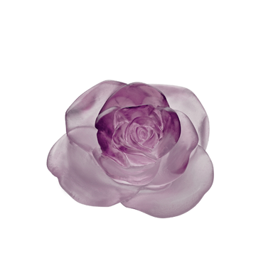 Daum Crystal Pink Flower Rose Passion — ShopTheAddison