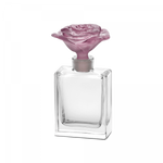 Daum Crystal Pink Perfume Bottle Rose Passion — ShopTheAddison