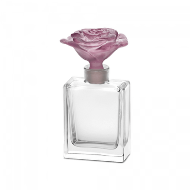 Daum Art Glass Daum Crystal Pink Perfume Bottle Rose Passion