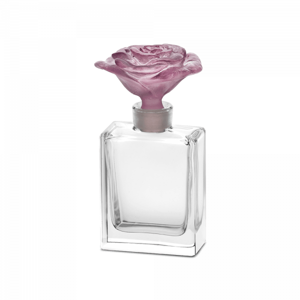 Daum Art Glass Daum Crystal Pink Perfume Bottle Rose Passion