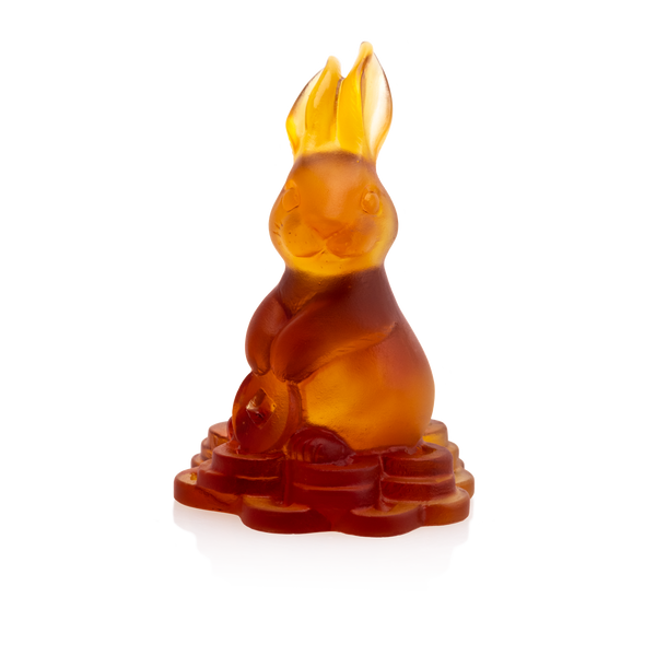Daum Art Glass Daum Crystal Rabbit Horoscope