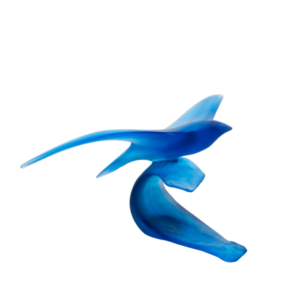 Daum Art Glass Daum Crystal Sea Bird By Xavier Carnoy 375 Ex