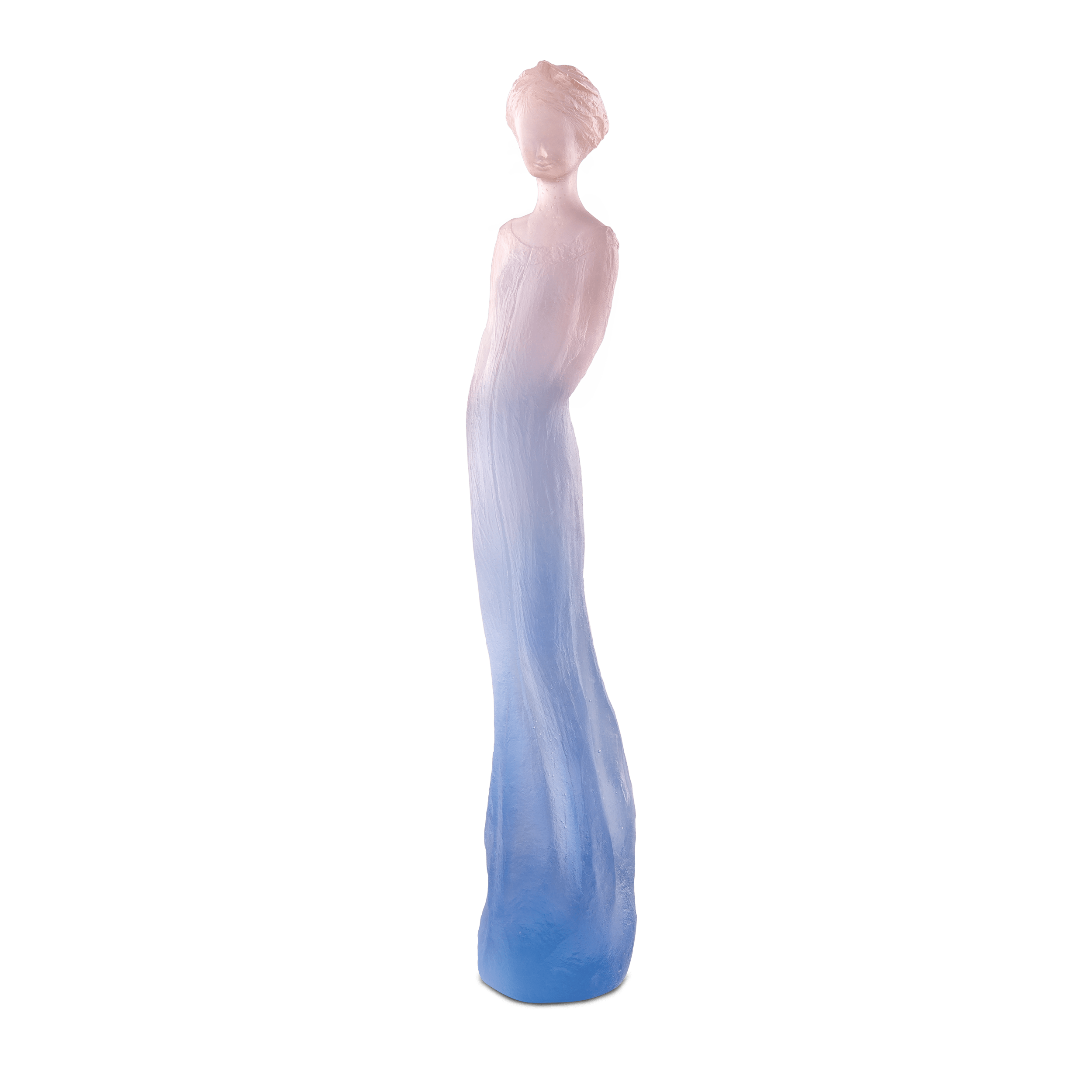 Daum Art Glass Daum Crystal Sophie - Blue Pink