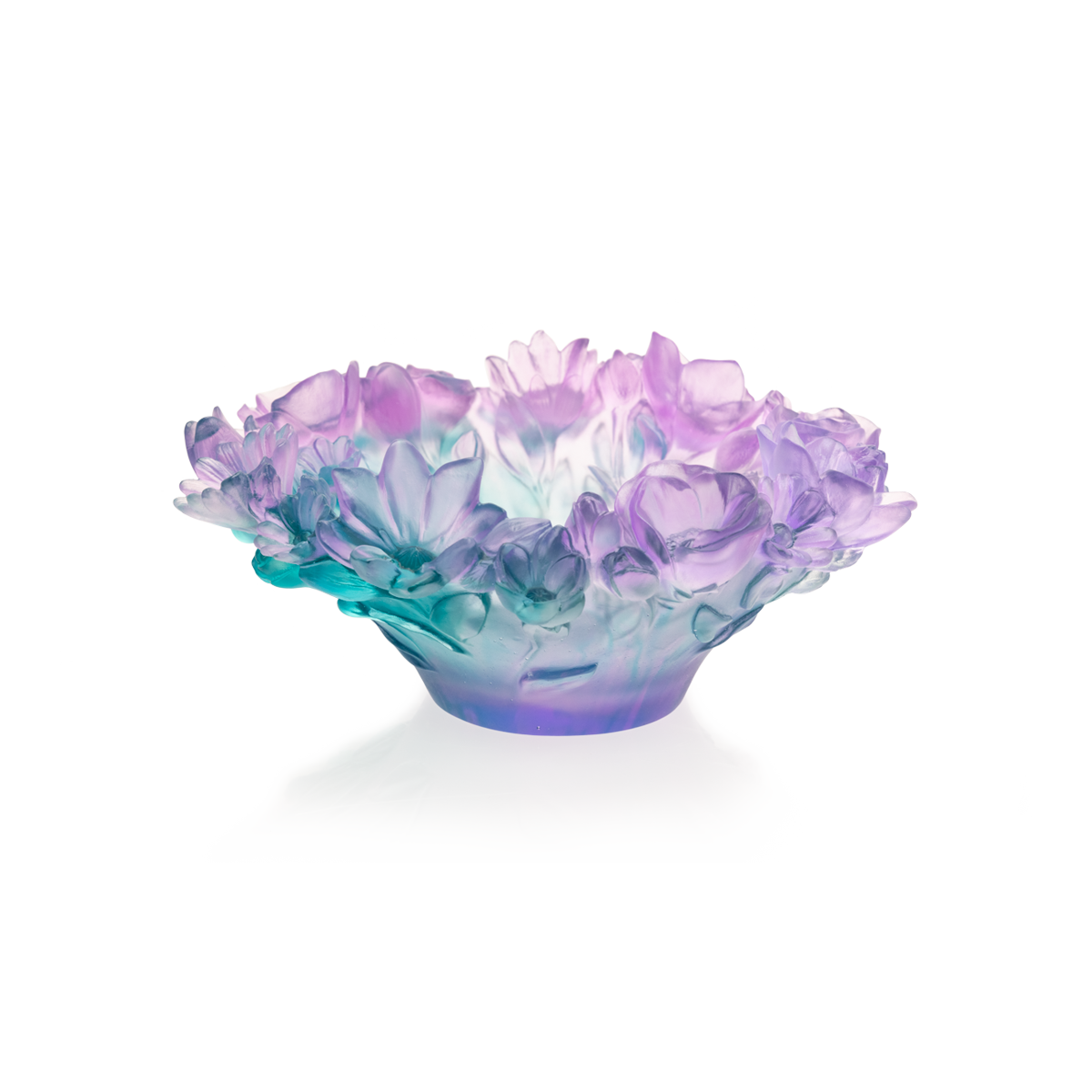 Daum Crystal Sweet Garden Medium Bowl