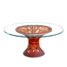 Daum Art Glass Daum Crystal Toughened Glass Table Top For Table Vegetal - Medium