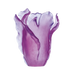 Daum Art Glass Daum Crystal Tulip Vase - Ultraviolet