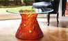 Daum Art Glass Daum Crystal Vegetal Coffee Table - Amber