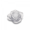 Daum Art Glass Daum Crystal White Flower Rose Passion