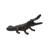 Daum Art Glass Daum Crystal Wild Crocodile by Richard Orlinski - Black