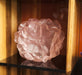Daum Art Glass Daum Large Pink Camellia Vase