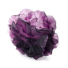 Daum Art Glass Daum Large Violet Camellia Vase