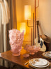 Daum Art Glass Daum Small Pink Camellia Bowl