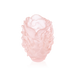 Daum Art Glass Daum Small Pink Camellia Vase