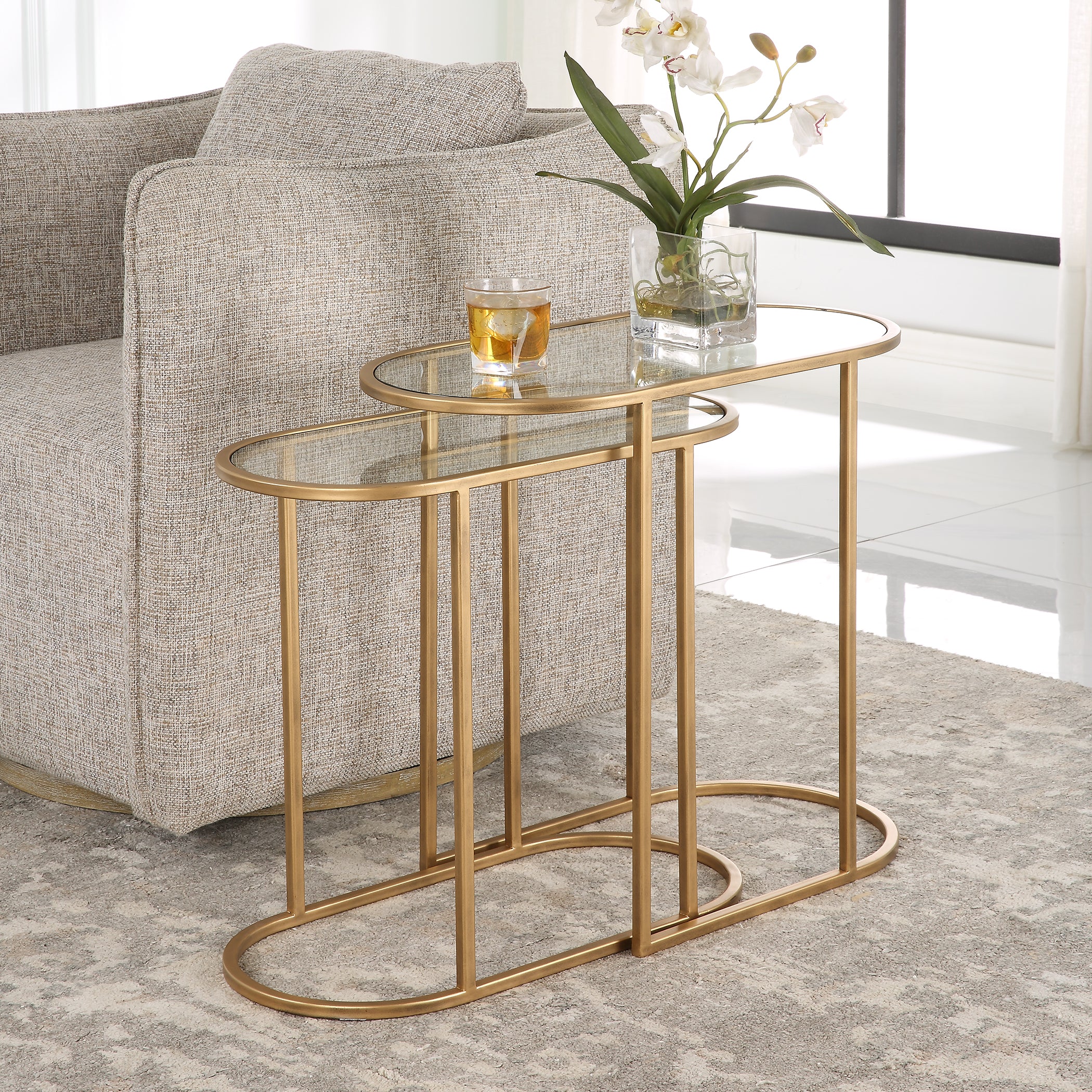 Furnishings Discovery Direct Home Decor Nesting Tables Set Of 2