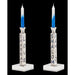Inspired Generations Giftware Inspired Generations Peace, Love & Shabbat Candlesticks