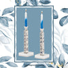 Inspired Generations Giftware Inspired Generations Peace, Love & Shabbat Candlesticks