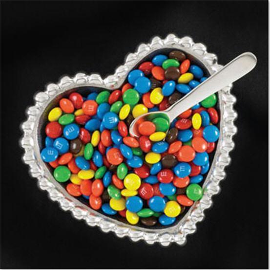 Inspired Generations Giftware Inspired Generations Pearl Heart Bowl with Spoon: 100918