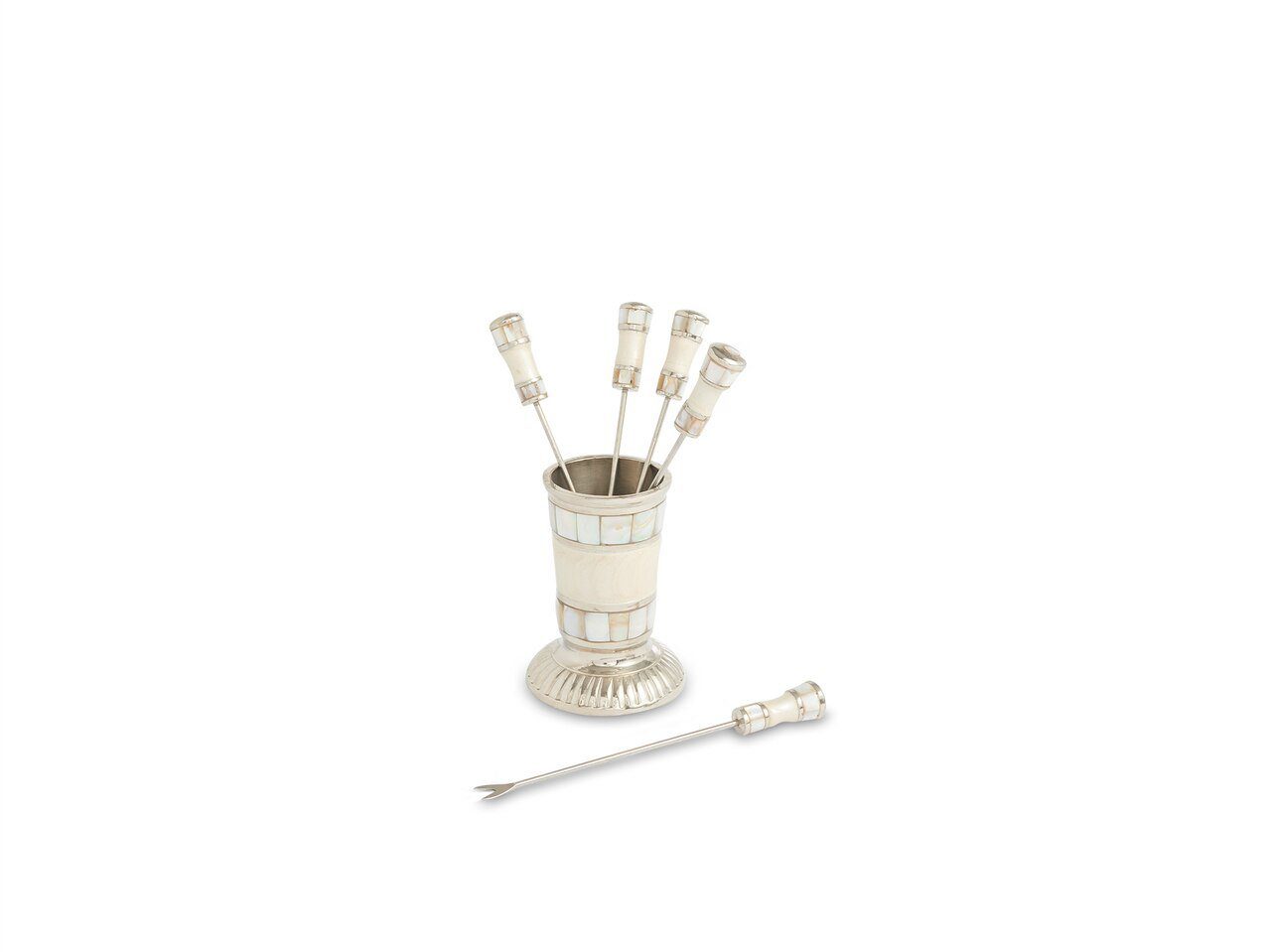 Julia Knight Classic Cocktail Pick Set Snow
