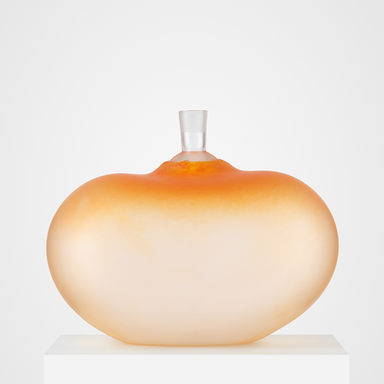 Kosta Boda Art Glass Kosta Boda Beans Orange