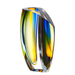 Kosta Boda Art Glass Kosta Boda Mirage Vase, Blue Amber
