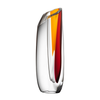 Kosta Boda Art Glass Kosta Boda Saraband Vase red/amber