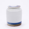 Legend of Asia Giftware Legend of Asia B&W Brushstroke Surrounding Cylinder Jar - Tall