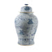 Legend of Asia Giftware Legend of Asia B&W Chain Temple Jar Small