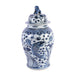 Legend of Asia Giftware Legend of Asia B&W Fish Temple Jar