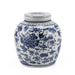 Legend of Asia Giftware Legend of Asia B&W Swallows & Flowers Ancestor Jar - S
