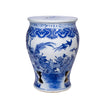 Legend of Asia Giftware Legend of Asia Bird Floral Paneled Drum Garden Stool