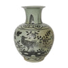 Legend of Asia Giftware Legend of Asia Black Pheasant Porcelain Vase